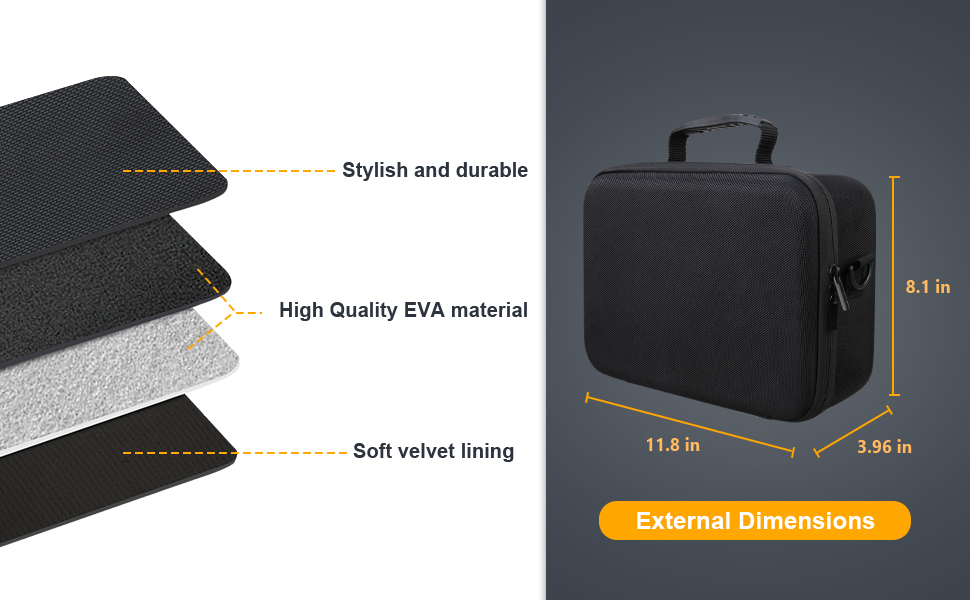 Camera Case for Canon EOS Rebel T7 R100 R50V R50 R5 R6 Mark II R7 R8 90D 5D Mark IV DSLR Sony/Nikon