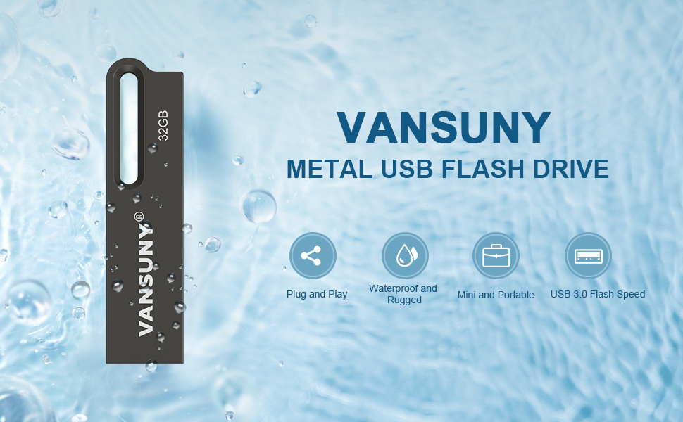 VANSUNY metal usb flash drive