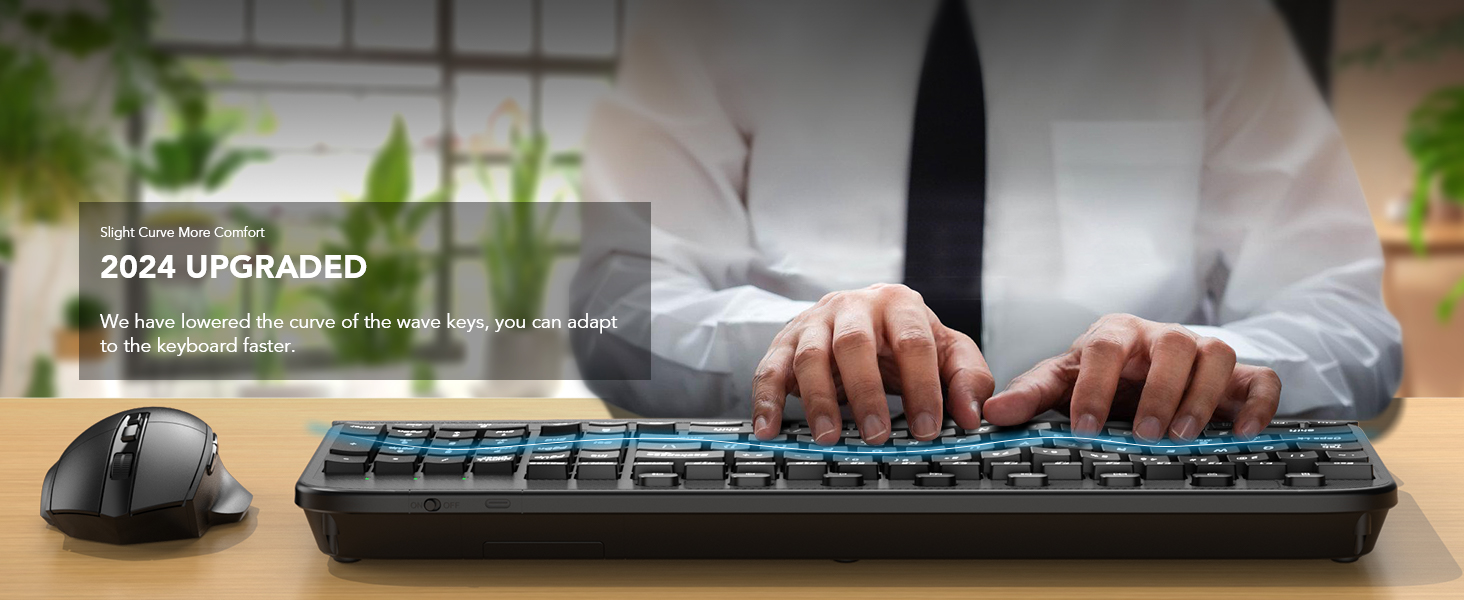 wireless keyboard and mouse combo