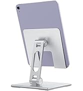 ALASHI Tablet Stand for Desk, Stable Tablet Holder with Heavy and Thickened Metal Base for Large ...