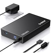 ORICO USB 3.0 External Hard Drive Enclosure for 3.5/2.5 Inch SATA Hard Drives/SSD Up to 20 TB, 3....