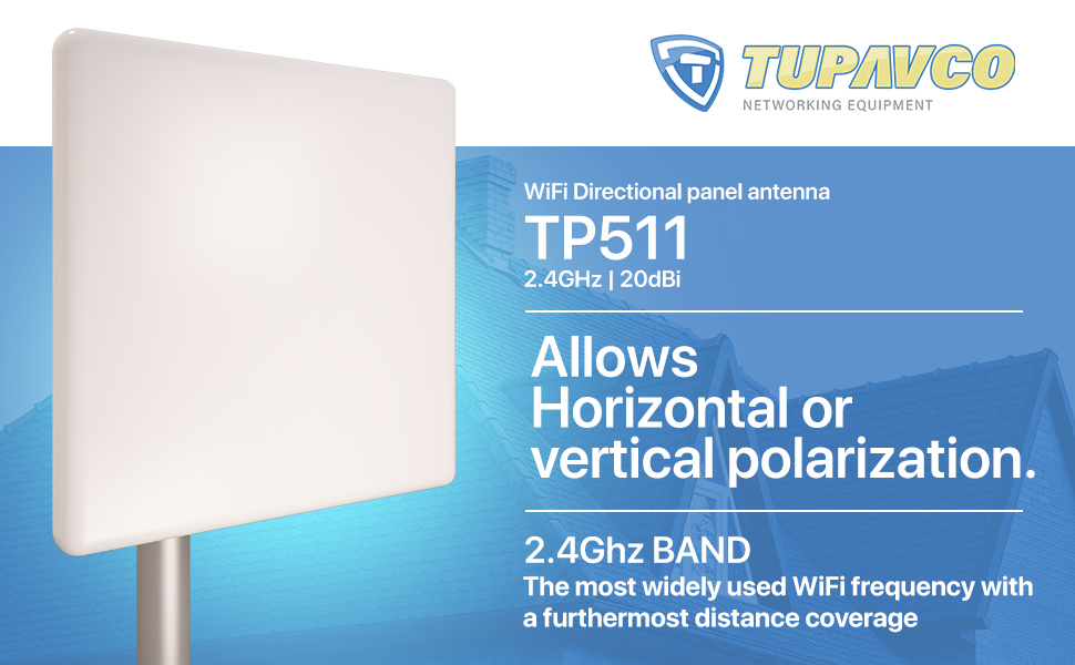 Tupavco TP511 WiFi Panel Antenna