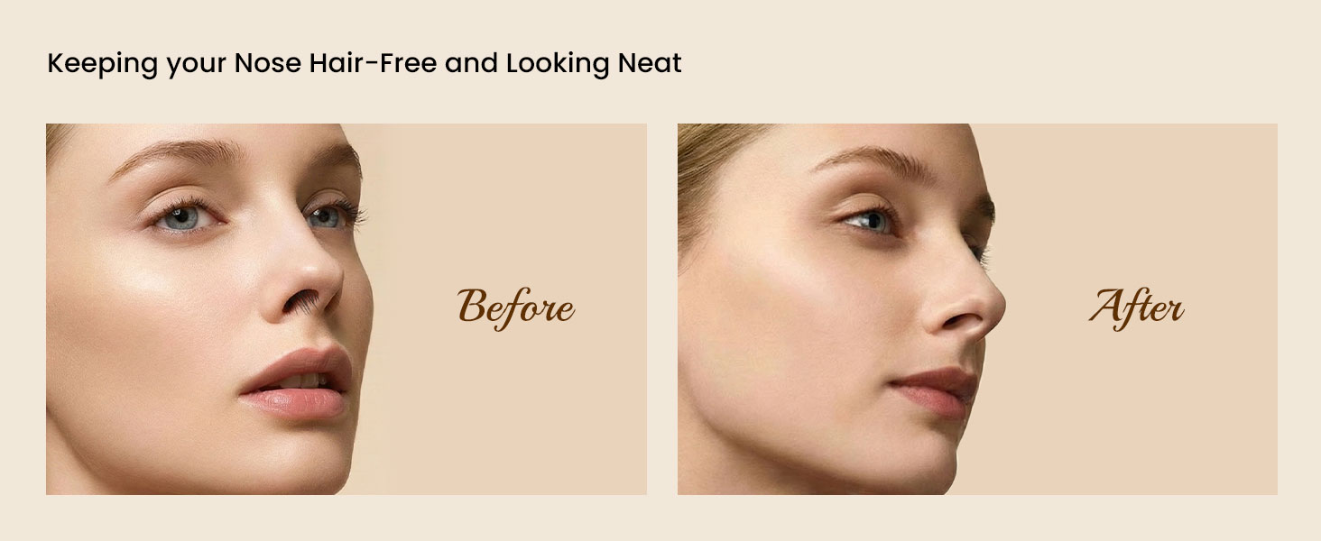 Keeping your nose hair-free and looking neat