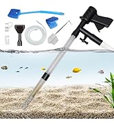 Carefree Fish Aquarium Gravel Cleaner 15~30In with 6Ft Water Hose Fish Tank Water Changer Sand Va...