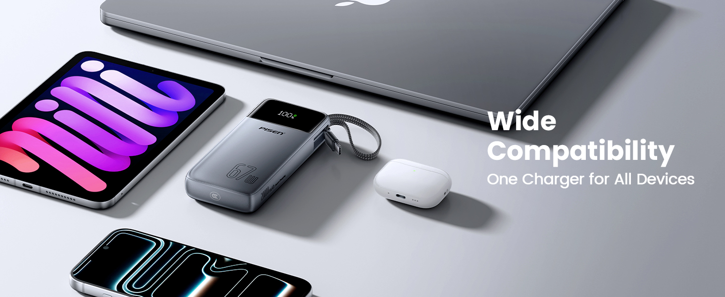 PISEN CCC 20000mAh 67W Power Bank