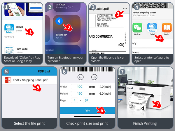 shipping label printer