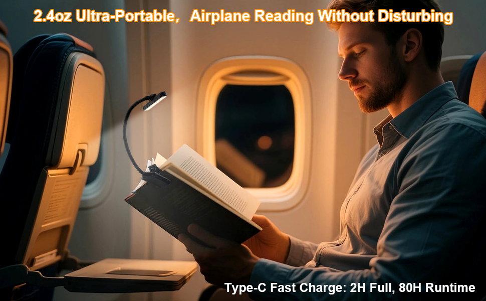 clip on book light