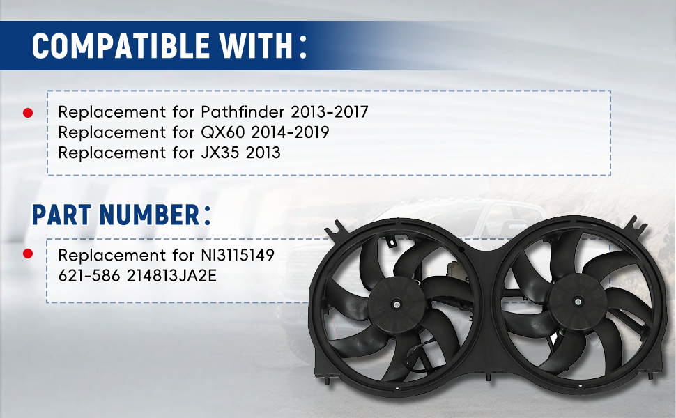 Dual Radiator Fan