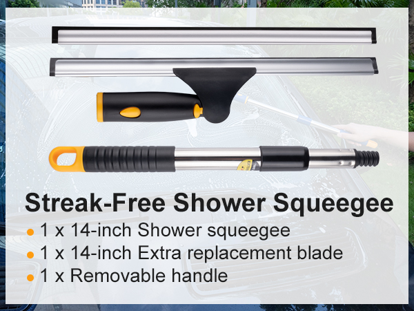 Bathroom squeegee