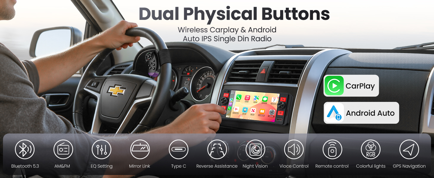 Single din radio