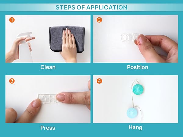 steps of application