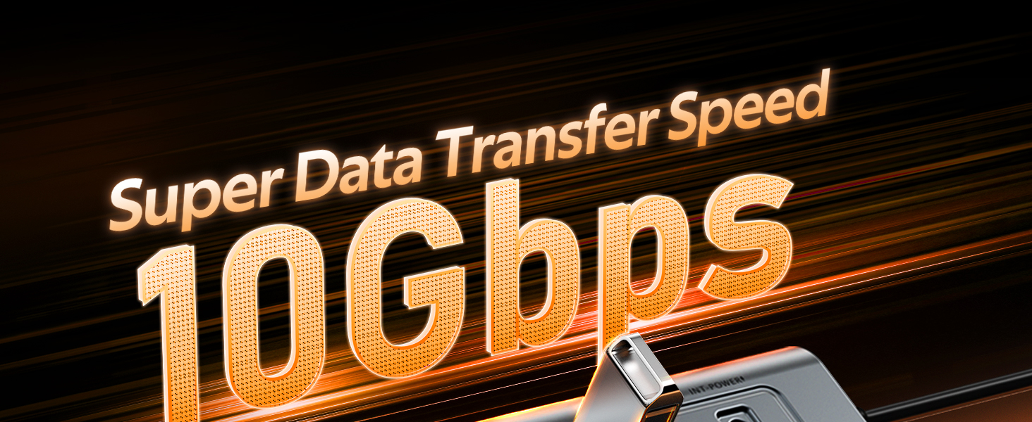Super Data Transfer Speed 10Gbps