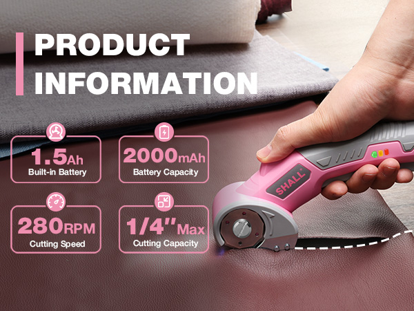 SHALL 4V Cordless Electric Scissors