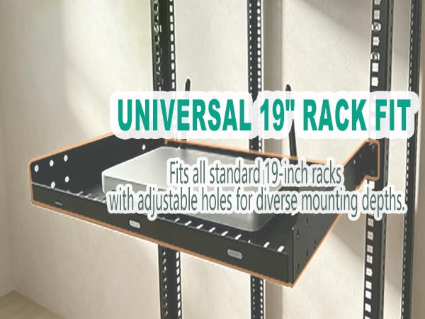Universal 19&amp;#34; Rack Shelf