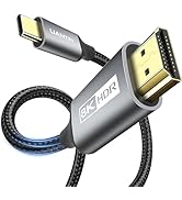 UANTIN USB C to HDMI 2.1 Cable (8K@60Hz,4K@144Hz,2K@240Hz) 6Ft Type C to HDMI 8K Cord Support HDC...