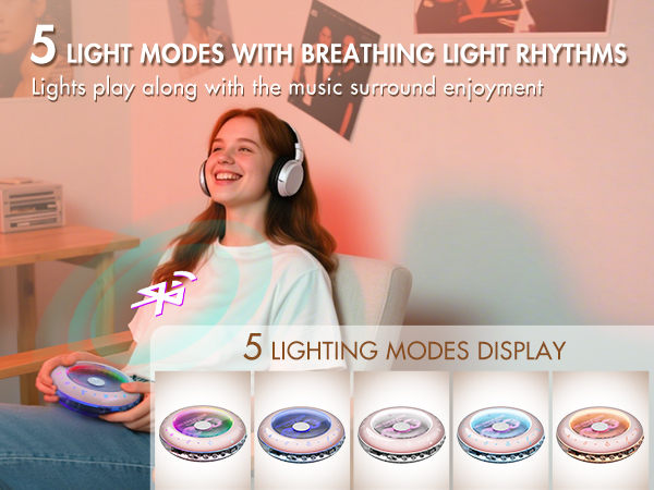 RGB Portable CD Player