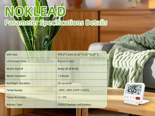 NOKLEAD parameter specifications details