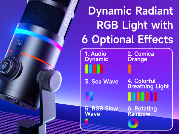 Dynamic Radiant RGB Light