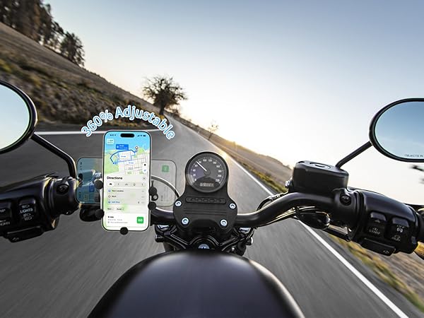 motorcycle phone mount
