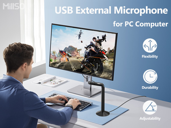 external usb microphone for laptop