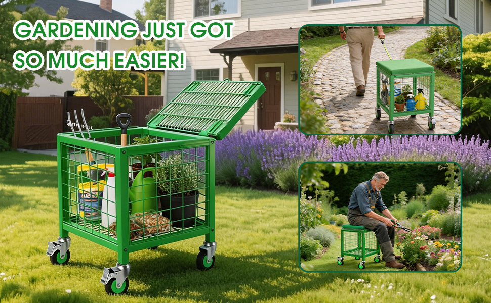 garden kneeler and seat heavy duty