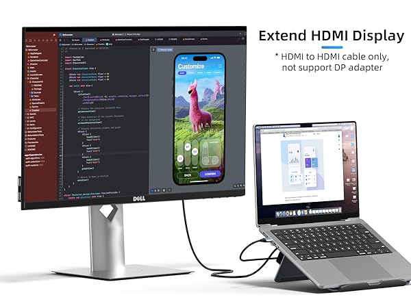 Laptop Docking Station Stand