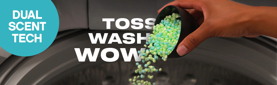 Dual scent tech TOSS WASH WOW