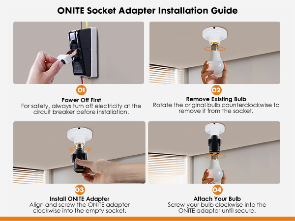 onite socket adapter