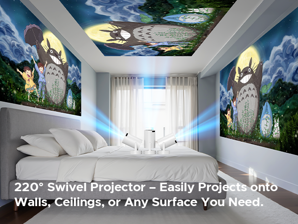 movie projector for bedroom