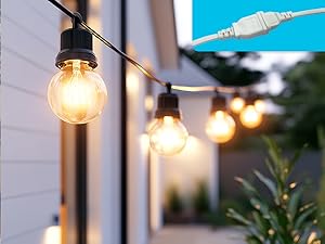 The application of extension cords in indoor and outdoor light strings