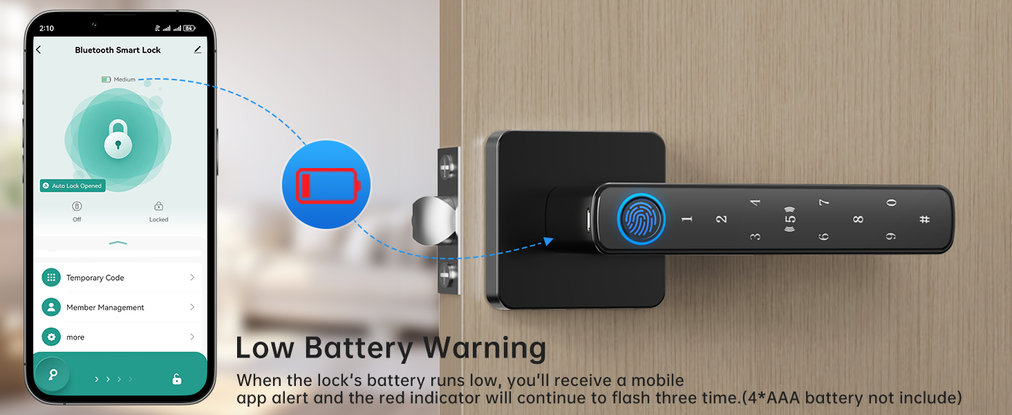 APP battery detection