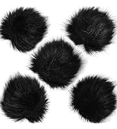 Microphone Lapel Dead Cat Windscreen, ChromLives Lapel Mic Windscreen Muff, Furry Windscreen Dead...