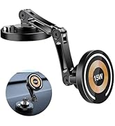 ZBF Magnetic Wireless Car Mount Charger, 15W Fast Charging Mag-Safe Car Mount,Magnetic Car Phone ...