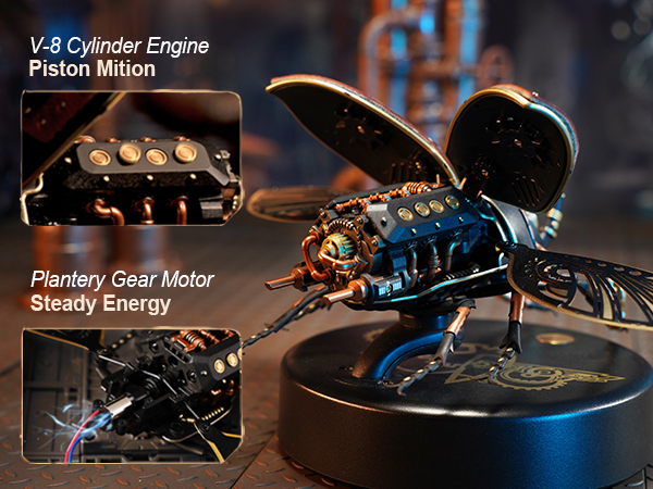 ROKR 3D metal model kits insect 3d puzzle for adults mi01