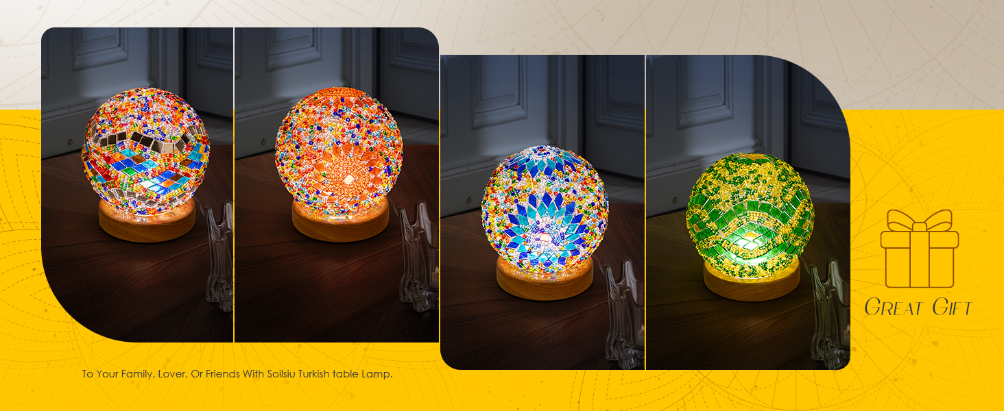 Moroccan Glass Light