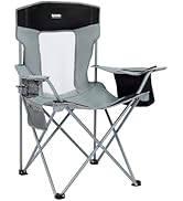 Byliable Camping Chairs Lawn Portable Foldable Camp Folding Lightweight Chair for Adults with Dri...