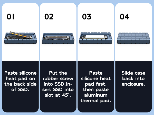 40gbps nvme enclosure