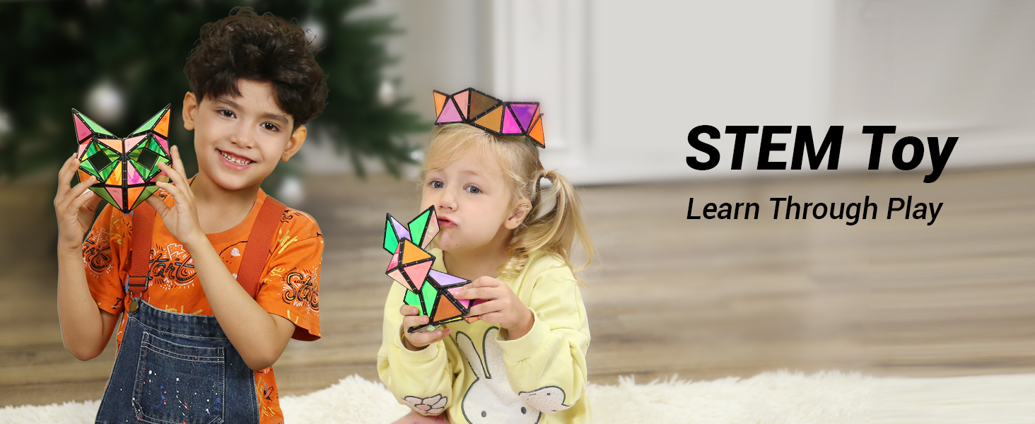 TOSY Magnet Pyramid STEM Toy