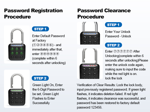 locker locks with code