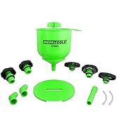 OEMTOOLS 87043 No-Spill Professional Quality Coolant Funnel Kit, Easily Fill Antifreeze Coolant S...
