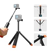 AFAITH 4in1 Waterproof Selfie Stick Floating Hand Grip Extendable Monopod, Tripod Stand Compatibl...