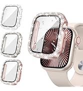 Tensea [3Pack for Apple Watch Screen Protector Case Series 10 42mm Accessories, iWatch Hard PC Di...