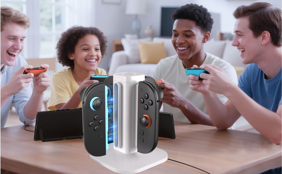 Nintendo Switch 2 Joy-Con Charging stand, JoyCon Charging Dock, Joy Con Charging Station