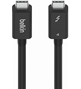 Belkin Thunderbolt 4 Cable (1M, 3.3ft Power Cable), USB-C to USB-C Cable w/ 100W Power Delivery, ...