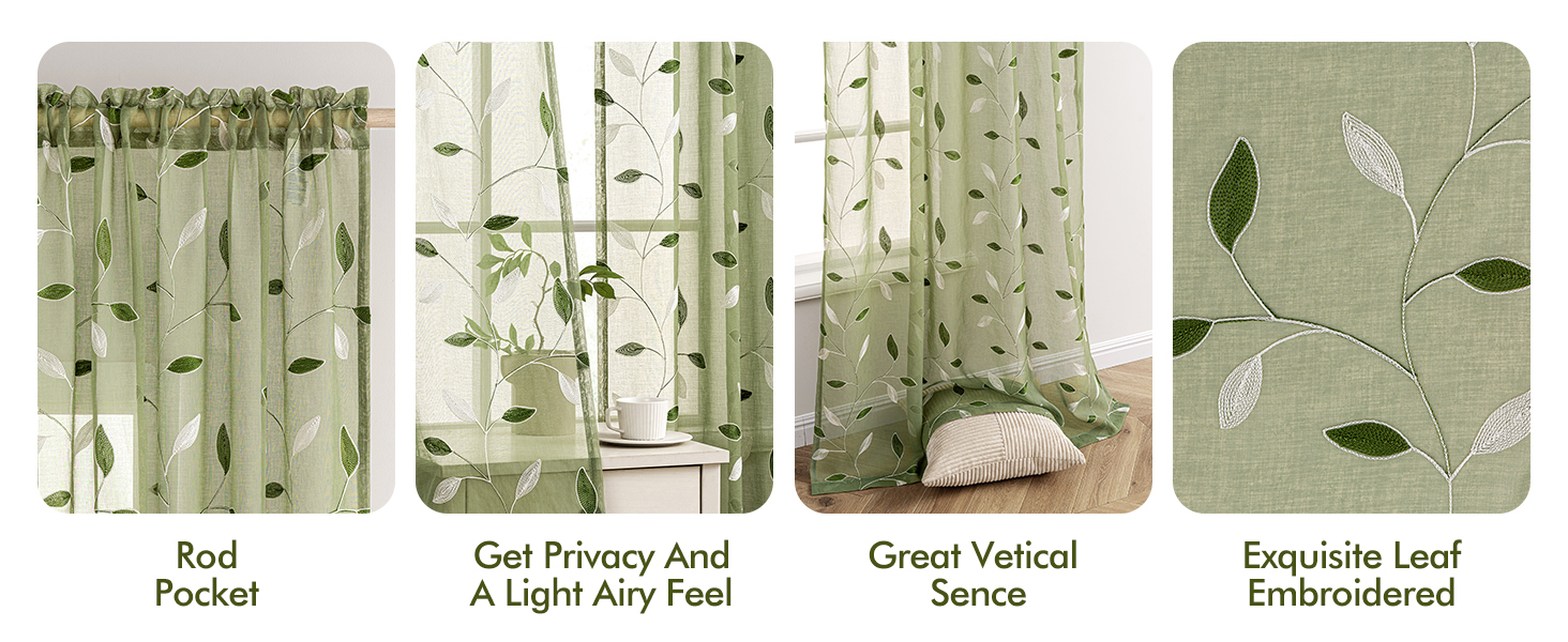leaf curtains