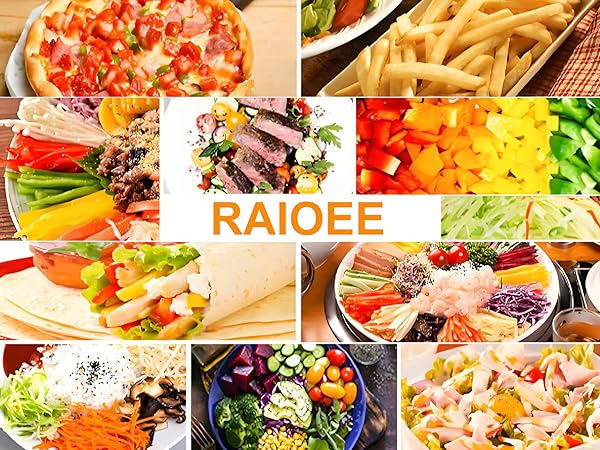 Vegetable Chopper and Spiralizer - Food Chopper with Container, Fruit Slicer