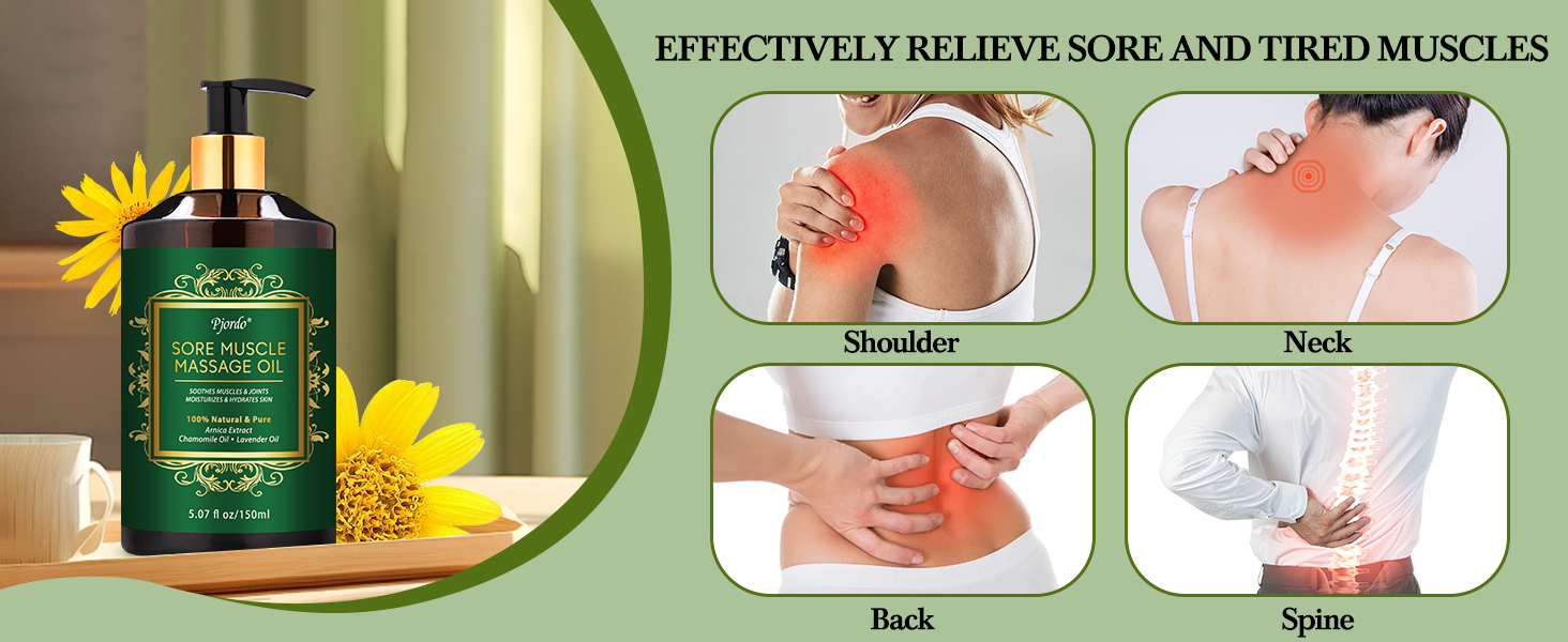 Arnica Oil for Muscle Relaxing