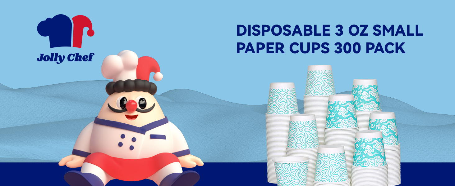 3oz bathroom cups printed small cups
