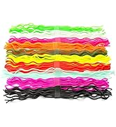 HERCULES Fly Tying Materials Squirmy Wormy Material for San Juan Fly Flies Soft Lure Ultra Stretc...