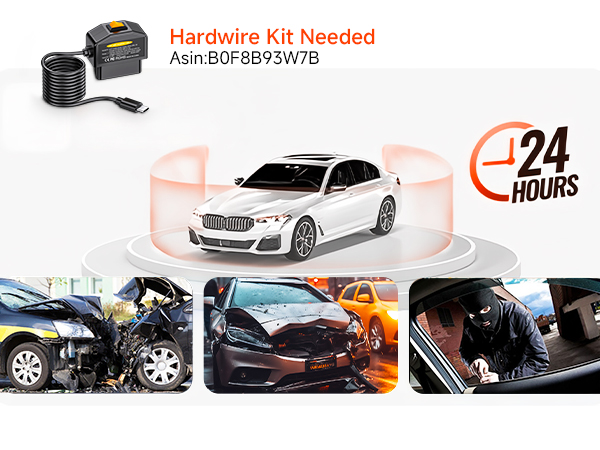 front and rear dash cam